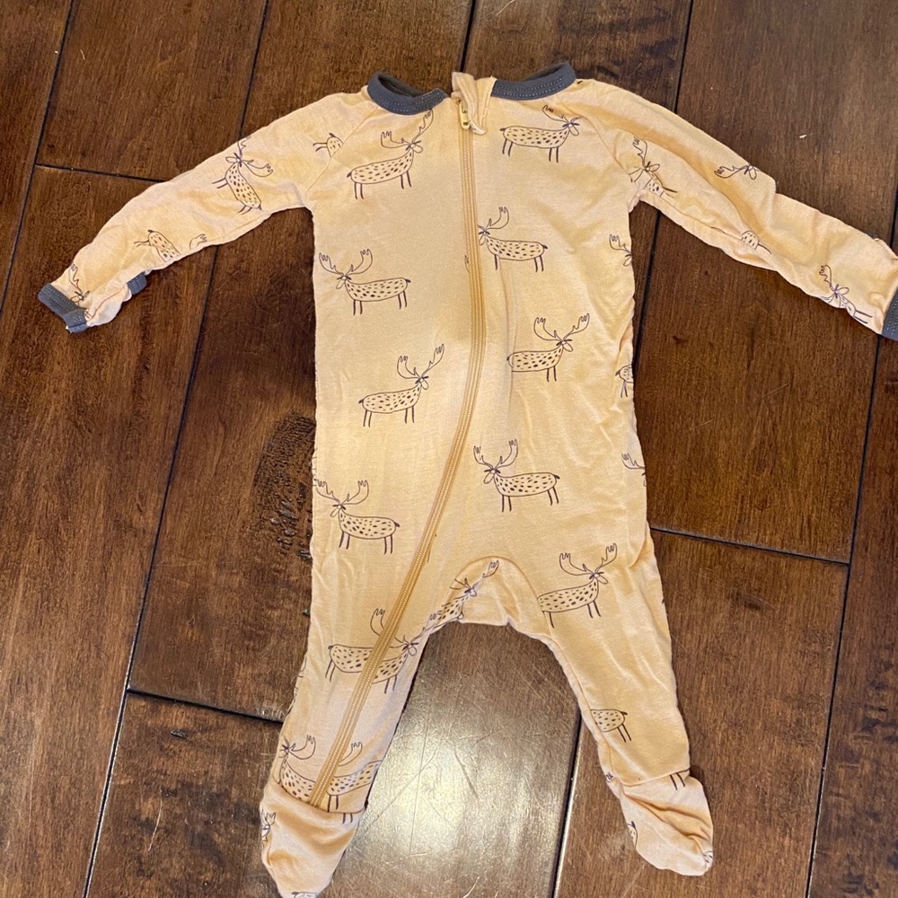 Adorable baby footie